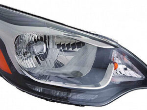Kia Rio Headlight Halogen Headlight Passenger Side Without Led Daytime Running Light Rio_Sedan 2012-2017 Capa