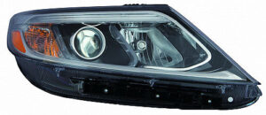 Kia Sorento Headlight Halogen Headlight Passenger Side Lx Models 2014-2015 Capa