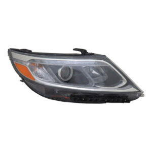 Kia Sorento Headlight Halogen Headlight Passenger Side W/ Led Daytime Running Light Ex/Sx Models 2014-2015