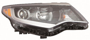 Kia Optima Headlight Halogen Headlight Passenger Side W/ Projector Without Daytime Running Light 2016-2018