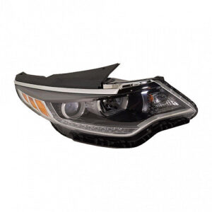 Kia Optima Headlight Halogen Headlight Passenger Side W/ Led Daytime Running Light Optima 2018 (From 7/17)