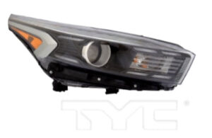 Kia Forte Headlight Halogen Headlight Passenger Side Led Daytime Running Light Gt-Line 2022-2024