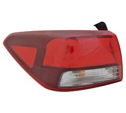 Kia Rio Tail Light Driver Side For S/Lx/Ex Sedan 2018-2023