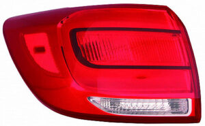 Kia Sportage Tail Light Passenger Side Without Led Ex/Lx Models Sportage 2014-2016