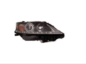 Lexus Rx Headlight Halogen Headlight Passenger Side Black Bezel Canada Built Rx450H 2015 Rx350 2013-2015