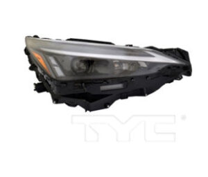 Lexus Nx250 Headlight LED Passenger Side Without Logo N-America Built Single Beam Without Adaptive Nx250/350/350H/450H- 2022-2025 Capa (81110F6010)