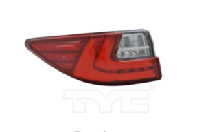 Lexus Es350 Led Outer Tail Driver Side Es300H/Es350 2016-2018 Capa