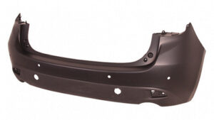 Mazda Mz Bumper Cover Rear Bumper Primed Lower Textured Without Sensor For Hatchback 2014-2016