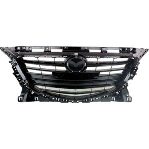 Mazda Mz Grille Painted Black Without Adaptive Cruise Mazda 3 / Sport 2014-2016