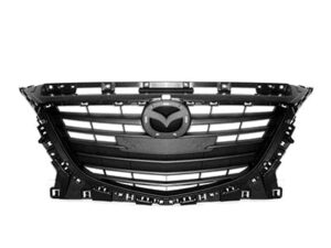 Mazda Mz Grille Textured Black Mazda 3/Sport 2014-2016