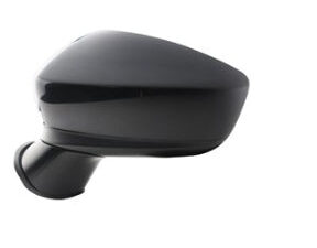 Mazda Mz Mirror Driver Side Gloss Black Power/Turn Signal Without Heated & Bsd Japan Built Sedan/Hatchback 2014-2016