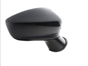 Mazda Mz Mirror Passenger Side Gloss Black Power/Turn Signal Without Heated & Bsd Japan Built Sedan/Hatchback 2014-2016