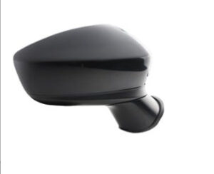 Mazda Mz Mirror Passenger Side Gloss Black Power/Turn Signal Without Heated & Bsd Japan Built Sedan/Hatchback 2014-2016