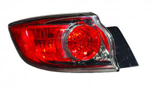 Mazda Mz Tail Light Driver Side For Standard Hatchback 2010-2013