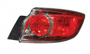 Mazda Mz Tail Light Passenger Side For Standard Hatchback 2010-2013
