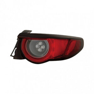 Mazda Mz Tail Light Passenger Side Without Led Accent Hatchback 2019-2021