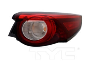 Mazda Cx Tail Light Passenger Side Without Signature Lighting 2019-2023
