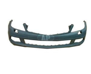 Mercedes C-Class Bumper Cover Fr Bumper Primed With Washer Without Sensor/Amg C230 08-09 C250 10-11 C300/C350 08-11