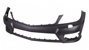 Mercedes C-Class Bumper Cover Front Bumper Primed W/ Washers & Amg & Led Driving Lamps Without Sensors C250/C300/C350 12-15