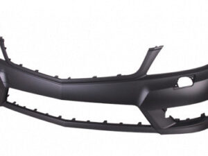 Mercedes C-Class Bumper Cover Front Bumper Primed W/ Washers & Amg & Led Driving Lamps Without Sensors C250/C300/C350 12-15