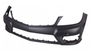Mercedes C-Class Bumper Cover Front Bumper Primed W/ Sensors & Amg & Led Driving Lamps Without Washers C250/C300/C350 12-15