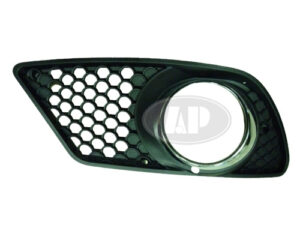 Mercedes C-Class Lamp Front Bumper Outer Grille Driver Side Chr/Blk With Amg Styling For C300/C350 2008-2011