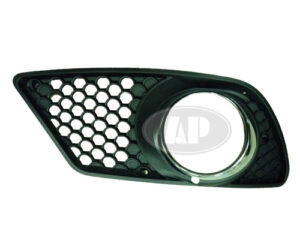 Mercedes C-Class Lamp Front Bumper Outer Grille Driver Side Chr/Blk With Amg Styling For C300/C350 2008-2011