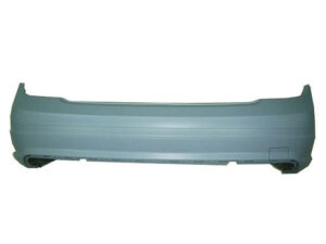 Mercedes C-Class Bumper Cover Rear Bumper Primed W/ Amg Sport Package Without Parking Sensor Holes C230 2008-2009 & C250 2010-2011 & C300 /C350 / C63 Amg 2008-2011