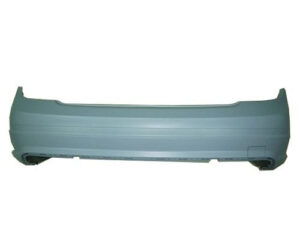 Mercedes C-Class Bumper Cover Rear Bumper Primed W/ Amg Sport Package Without Parking Sensor Holes C230 2008-2009 & C250 2010-2011 & C300 /C350 / C63 Amg 2008-2011