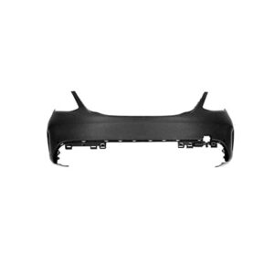 Mercedes C-Class Bumper Cover Rear Bumper Primed Sedan W/ Amg/Sport/Sensors C300/C63 Amg 15-18/C400 2015 (2058856038649999)