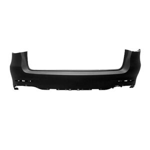 Mercedes Glc Bumper Cover Rear Upper Bumper Primed W/ Reflector Holes & Sensors & Sport Suv Glc300_Base_Rwd/4Matic 16-19 Glc43_Amg 17-19 Glc63_Amg 18-19 (25388516019999)