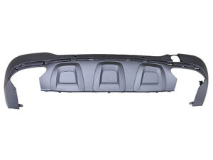 Mercedes Glc Bumper Cover Rear Lower Bumper Textured Black W/ 2 Sensors & Amg For Suv Glc300 16-19/Glc43_Amg 17-19 Capa
