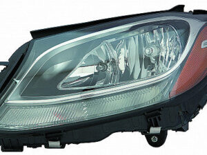 Mercedes C-Class Headlight Halogen Headlight Driver Side Sedan 2015-2018