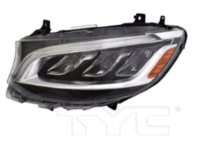 Mercedes Sprinter Headlight LED Driver Side 1500-4500 Passenger/Cargo Van 2019-2025
