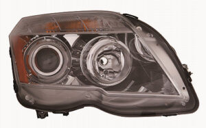 Mercedes Glk Headlight Halogen Headlight Passenger Side Glk350 2010-2012 Capa