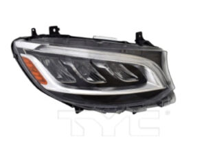 Mercedes Sprinter Headlight LED Passenger Side 1500-4500 Passenger/Cargo Van 2019-2025