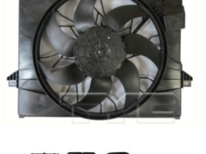Mercedes R-Class Dual Rad/Cnd Fan Assy W/ Brushless Motor Ml320 07-09 Ml350 06-11 Ml450 10-11 Ml500 06-07 Ml550 08-11 R320 07-08 R350 06-13 R500 06-07 (Oe 251 906 39 00)
