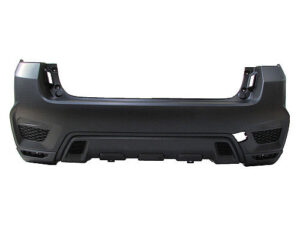 Mitsubishi Outlander Bumper Cover Rear Bumper Primed Paint-to-Match Textured Lower Areas 2020-2025