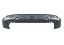 Mitsubishi Outlander Bumper Cover Rear Lower Bumper Textured Dark Gray 2022-2024/Phev 2023-2025