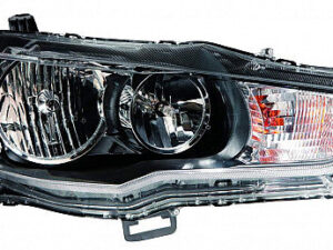 Mitsubishi Lancer Headlight Halogen Headlight Passenger Side Lancer 09-17 Sportback 10-15 Evolution 09-15 (From Nov. 08)