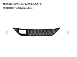 Nissan Murano Bumper Cover Front Bumper Grille W/ Sensors 2015-2018