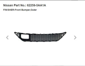 Nissan Murano Bumper Cover Front Bumper Grille W/ Sensors 2015-2018