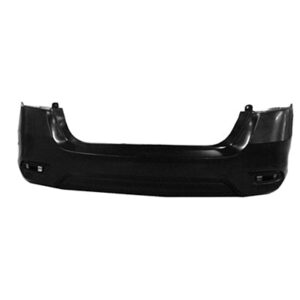 Nissan Sentra Bumper Cover Rear Bumper Primed No Exhaust Cutout Sentra 2016-2019 (DOES NOT FIT Sr MODELS) Capa
