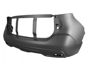 Nissan Kicks Bumper Cover Rear Bumper Primed Textured Upper Driver Side/Passenger Side Without Sensors 2018-2019