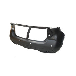 Nissan Kicks Bumper Cover Rear Bumper Primed Textured Upper Driver Side/Passenger Side W/ Sensors 2020 Capa