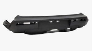 Nissan Pathfinder Bumper Cover Rear Bumper Textured Dark Gray W/ 2 Sensors Use W/ Trailer Hitch 2022-2025