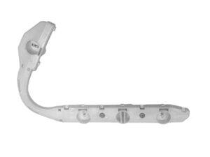 Nissan Rogue Bumper Cover Rear Bumper Bracket Driver Side Rogue 2008-2013 / Select (Japan) 2014-2015