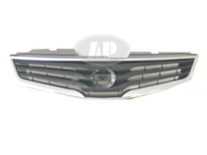 Nissan Sentra Grille Chr/Dk Silver 2.0L Base/S/Sl (DOES NOT FIT Sr MODELS) Model 2010-2012