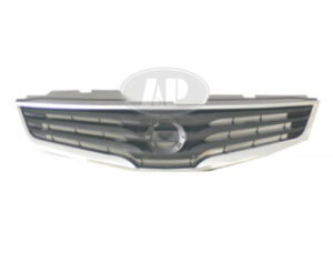 Nissan Sentra Grille Chr/Dk Silver 2.0L Base/S/Sl (DOES NOT FIT Sr MODELS) Model 2010-2012