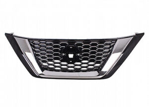 Nissan Murano Grille Painted Black/Chrome Molding Fits 22-24 Without Camera 2019-2024